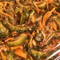 ウニヨラ's cooksnap of when they made 我が家の常備菜☆ゴーヤの松前風.