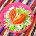 ふうはっちゃん's cooksnap of when they made ハート型のトマトのサラダ.