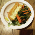 yunapi☆'s cooksnap of when they made 栃尾揚げと小松菜と人参のさっと煮.
