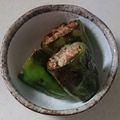 クックHX2GFD☆'s cooksnap of when they made 包丁いらず！ピーマンのマイタケづめ.