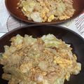 猫のミイヤ's cooksnap of when they made 豚バラとキャベツの玉子炒め.