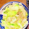 46ikuma's cooksnap of when they made 副菜★白菜のおひたし.