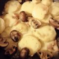 ナンキンハゼ's cooksnap of when they made じゃが芋とマッシュルームのチーズ焼き.