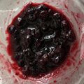 しーざあ's cooksnap of when they made ★レンジで簡単！ブルーベリージャム.