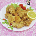 みかかめ's cooksnap of when they made 漬け置きなし✨衣ぷっくり鶏の唐揚げ.