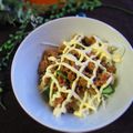 haruku221's cooksnap of when they made 見た目！タコライスみたいな甘辛そぼろ丼！.
