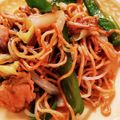 こずっぺ's cooksnap of when they made 究極のソース焼きそば.