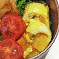 新妻あや's cooksnap of when they made 南瓜の煮物をリメイク★かぼちゃの玉子焼き.
