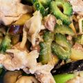 ぽちゃすけ's cooksnap of when they made 家族も太鼓判‼ なすとゴーヤの肉味噌炒め.