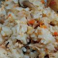 ブルーうさぎ's cooksnap of when they made 鶏ひき肉としめじの炊き込みご飯.