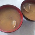 きらり流れ星's cooksnap of when they made あさりのお味噌汁♪.