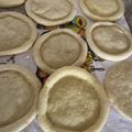 Yokchina's cooksnap of when they made いつでも出来立て♪ピザ生地の冷凍保存.