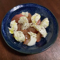 四児のハハ's cooksnap of when they made とろとろ桃とモッツァレラのサラダ.