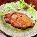 ちゃちゃまる26's cooksnap of when they made 厚切豚ロースの中華四川漬焼き.