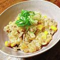 ちゃちゃまる26's cooksnap of when they made 豚ミンチ・コーンの中華風炊き込みご飯♪.