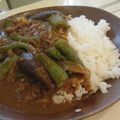 あーかえ's cooksnap of when they made 合う合う♪なすとししとうのカレー.