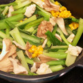 ロン子's cooksnap of when they made 我が家の作り置き！小松菜のオイスター炒め.