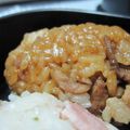 えみんちゅ＊'s cooksnap of when they made 巻かない肉おにぎり.