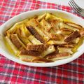 Honoria's cooksnap of when they made パンの耳を食べきる！コーンスープグラタン.