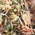 とらおマミー's cooksnap of when they made モリモリ食べれる水菜とシーチキンのサラダ.