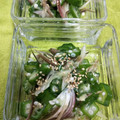 ささささ＆＊'s cooksnap of when they made オクラとみょうがの甘酢和え.