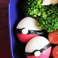 miii…'s cooksnap of when they made ポケモン★モンスターボール キャラ弁に♡.