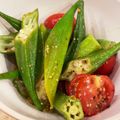 あんこ1201's cooksnap of when they made 夏野菜で♪トマトなすオクラのマリネ♪.