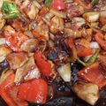 クックDQ7S9M☆'s cooksnap of when they made 揚げない鶏肉とパプリカの酢鶏^^.