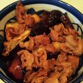 クックKOQ92X☆'s cooksnap of when they made なすと豚ばらの甘辛丼.