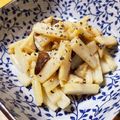 ありみりん♡'s cooksnap of when they made 椎茸と長芋の麺つゆバター炒め.