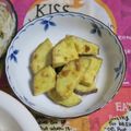 mmameco's cooksnap of when they made サツマイモの胡麻味噌味.
