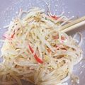 杙凪☆'s cooksnap of when they made もやしと胡瓜のピリ辛マヨサラダ.