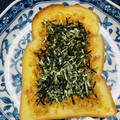 kaorulove's cooksnap of when they made 海苔と鰹節のマヨトースト.
