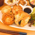 のんちごはん♡'s cooksnap of when they made 簡単ヘルシー☆ズッキーニのはさみ揚げ.