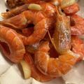 まじゅじゅ's cooksnap of when they made 簡単！アルゼンチン赤海老DE紹興酒蒸し♪.