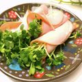 とのチャマ's cooksnap of when they made カイワレ大根のハム巻き.