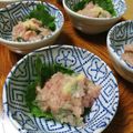 クックI7I5L1☆'s cooksnap of when they made いなだ(鰤)の味噌たたき♪季節の薬味で！.