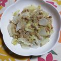 くネコまろす's cooksnap of when they made めちゃ美味しい！白菜&納豆サラダ☆超簡単.
