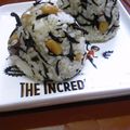 jyuriko☆'s cooksnap of when they made 余ったひじきの煮物でおにぎり★.