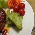ゆいランラン's cooksnap of when they made 彩り野菜のジェノベソース和え弁当・付け合.