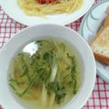 在宅勤務のおじさん's cooksnap of when they made 簡単☆玉葱と茗荷の優しい洋風香味スープ.