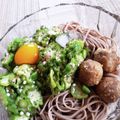 ＠ももこ's cooksnap of when they made 納豆のネバネバそば.