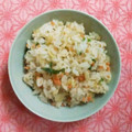 クック021E2T☆'s cooksnap of when they made ガリと鮭フレークの混ぜご飯.