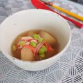 バカリャウ's cooksnap of when they made ☆冬瓜とカニカマ枝豆の中華風とろみ煮☆.