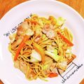 motomi♪'s cooksnap of when they made ☆味ぽん焼きそば☆減塩レシピ.