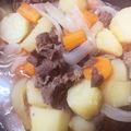 ササタロウ's cooksnap of when they made 麺つゆだけで！簡単肉じゃが.