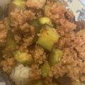 椎名蒼's cooksnap of when they made 簡単マーボー茄子丼.