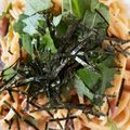 meg1518's cooksnap of when they made 超時短！イカの塩辛と納豆パスタ.