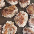 ちゃろみん's cooksnap of when they made 豚こまで！一口ハンバーグ☆.