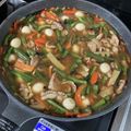 あすか_てんくま's cooksnap of when they made 業スー 中華野菜ミックスde簡単♡中華丼.